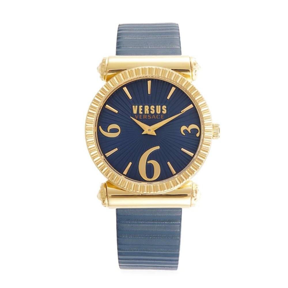 Versace Gold Tone Versus 38mm Ladies Watch!